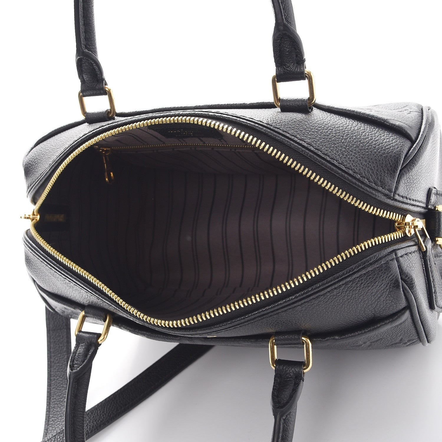 Louis Vuitton Empreinte Speedy Bandouliere 25 NM Black 6 of 9