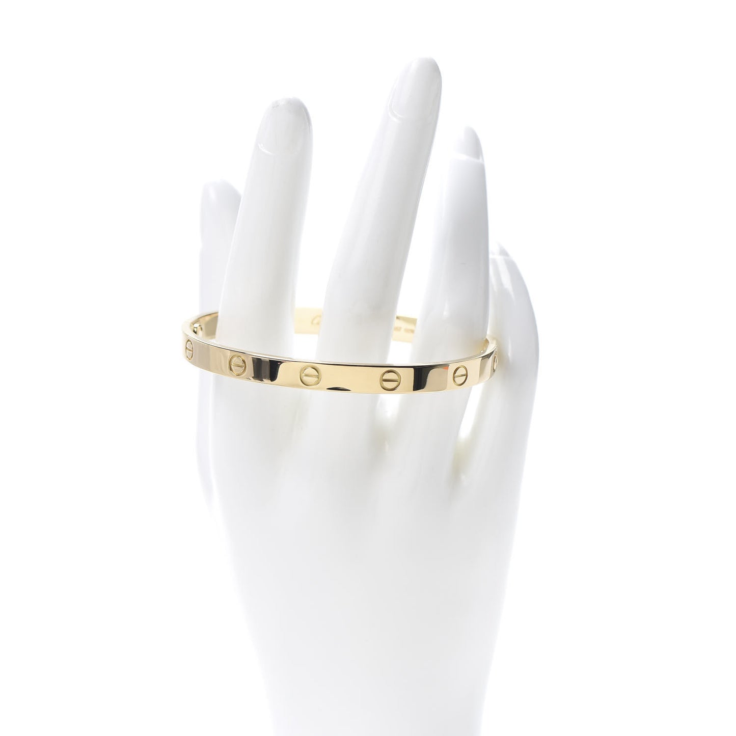 18K Yellow Gold LOVE Bracelet 19