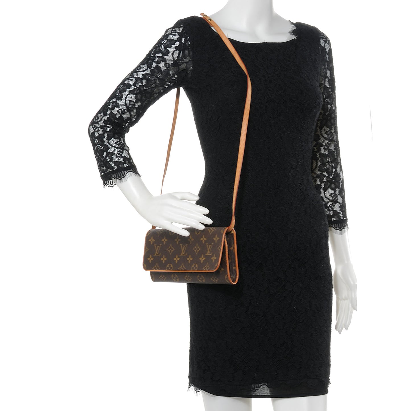 Monogram Pochette Twin GM