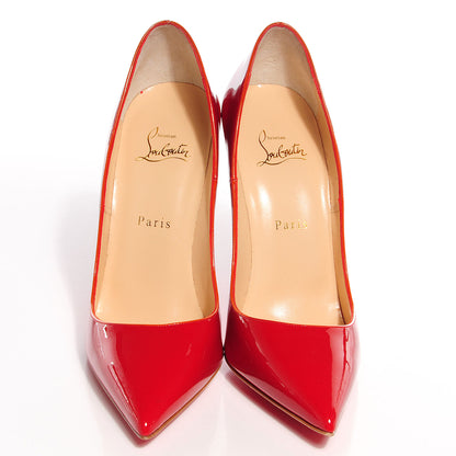 Christian Louboutin Patent So Kate 120 Pumps 40 Red 2 of 7