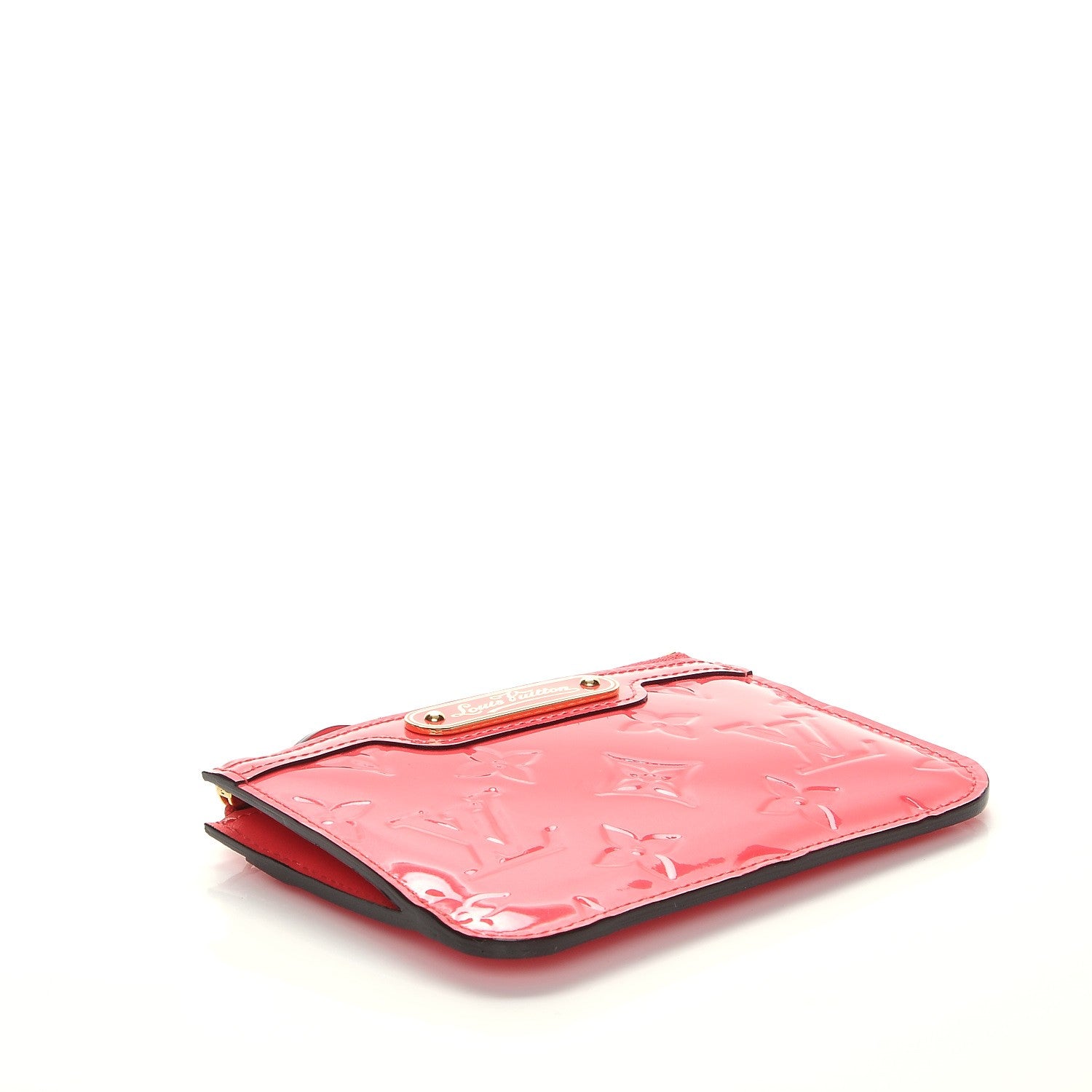 Louis Vuitton Vernis Key Pouch Rose Litchi 4 of 8
