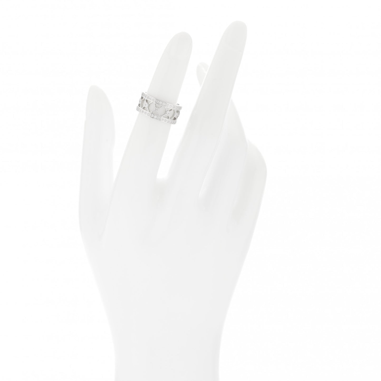 Platinum Diamond Voile Ring 47 4