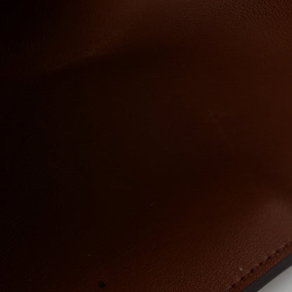 The Row Polished Saddle Calfskin Soft Margaux 15 New Burgundy 12 of 12