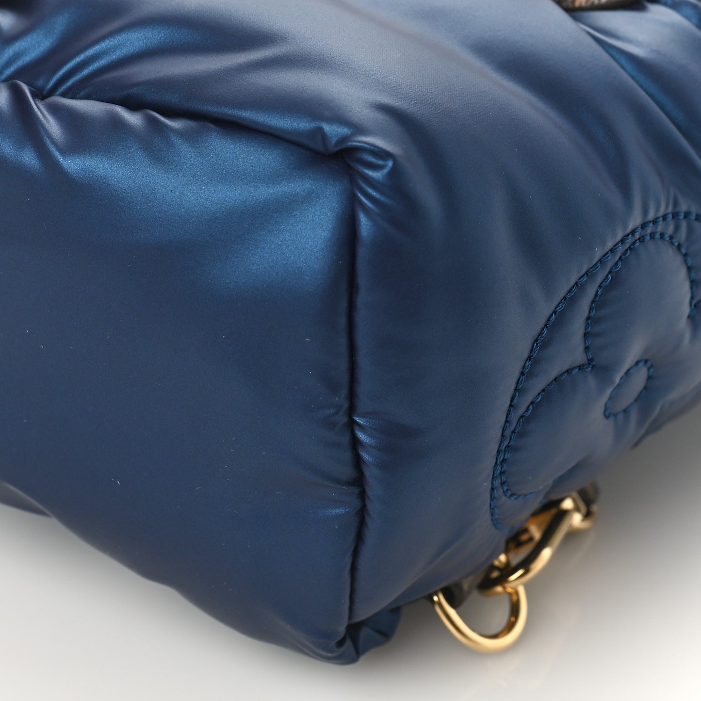 Econyl Mini Monogram Pillow Palm Springs Backpack Mini Navy