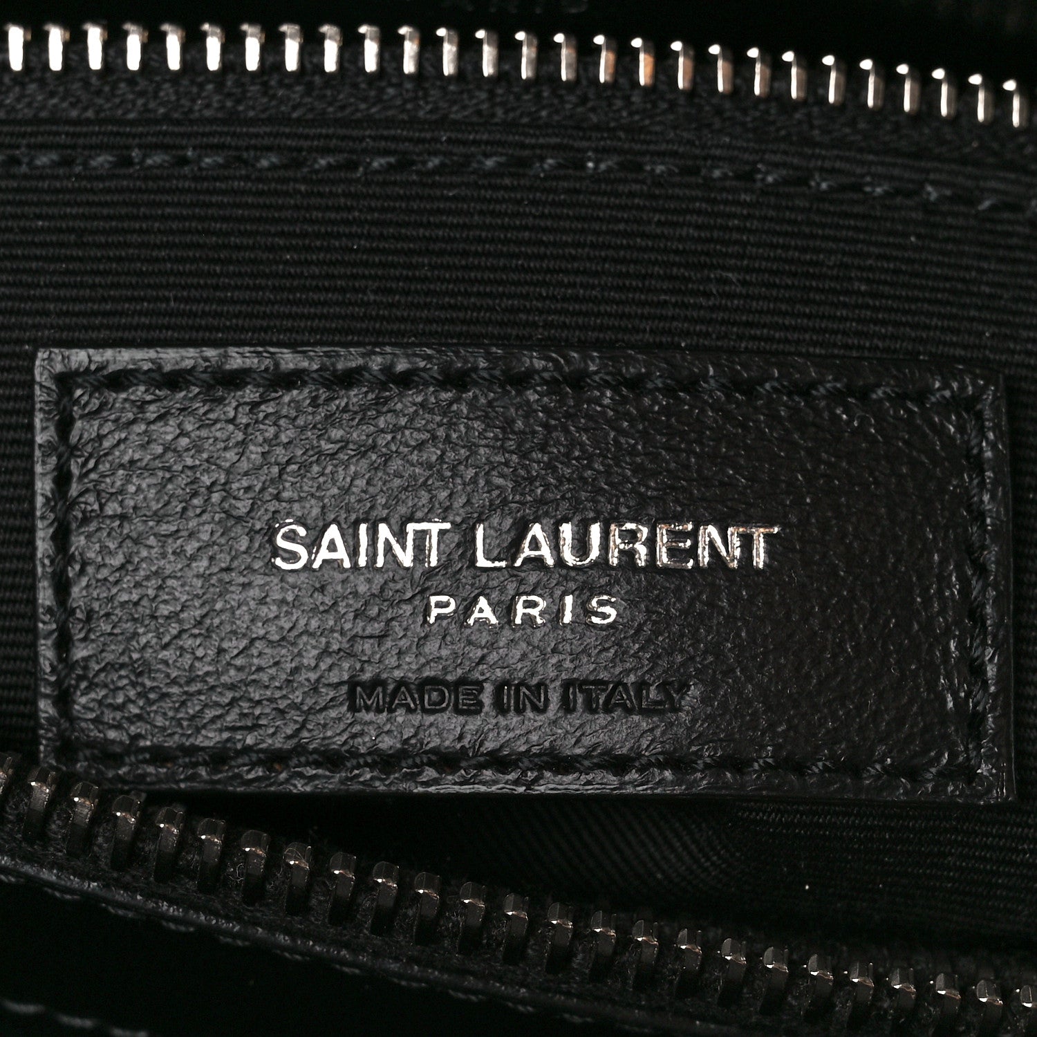 Saint Laurent Calfskin Y Quilted Monogram Large Loulou Chain Satchel Black 7 of 11