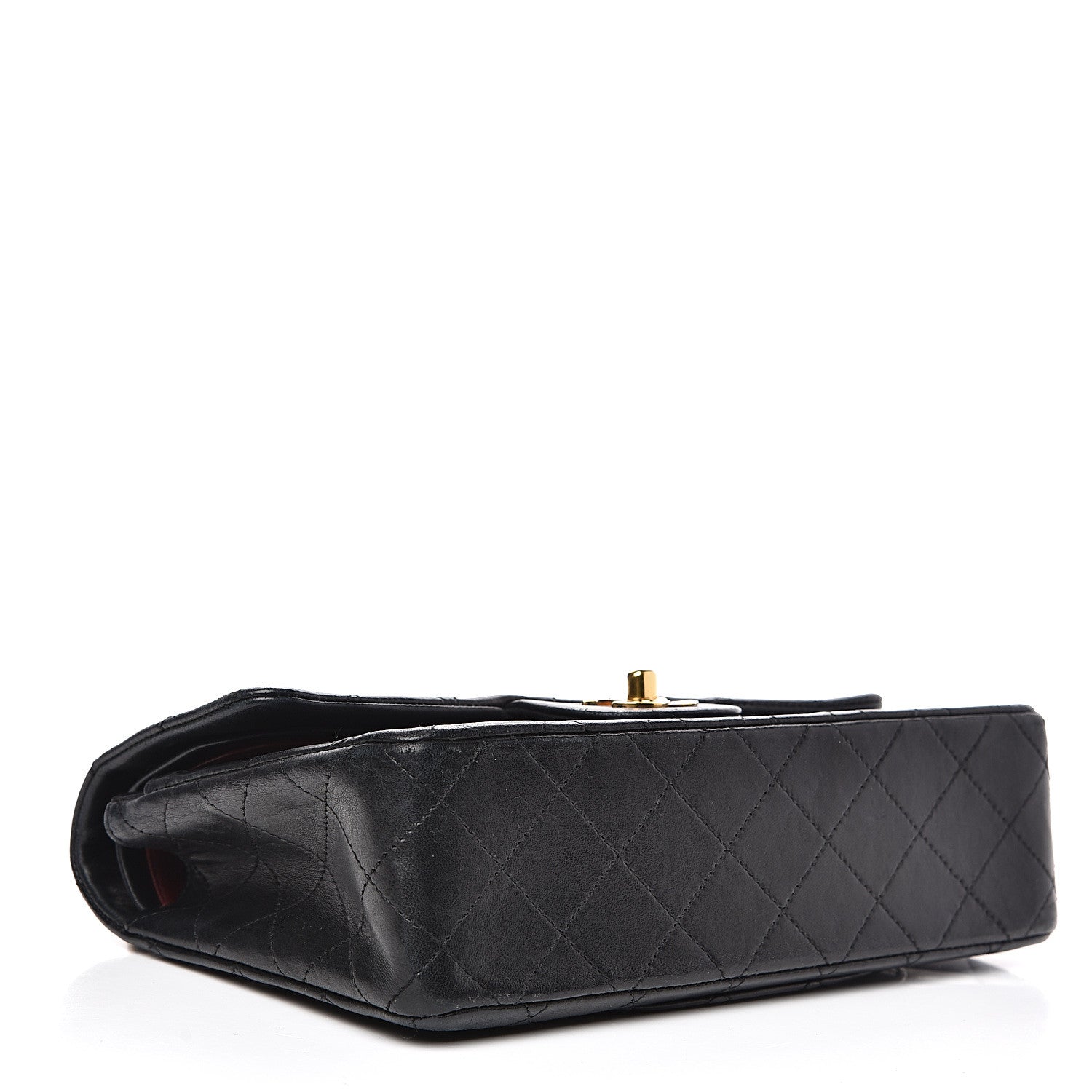 Chanel Lambskin Quilted Small Double Flap Black 4 of 20