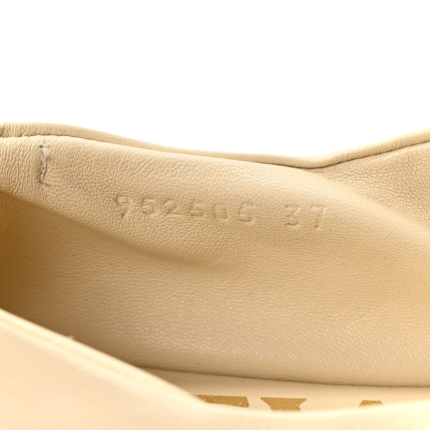 Loewe Lambskin Pebble Ballerina Flats 37 Dough 9 of 9