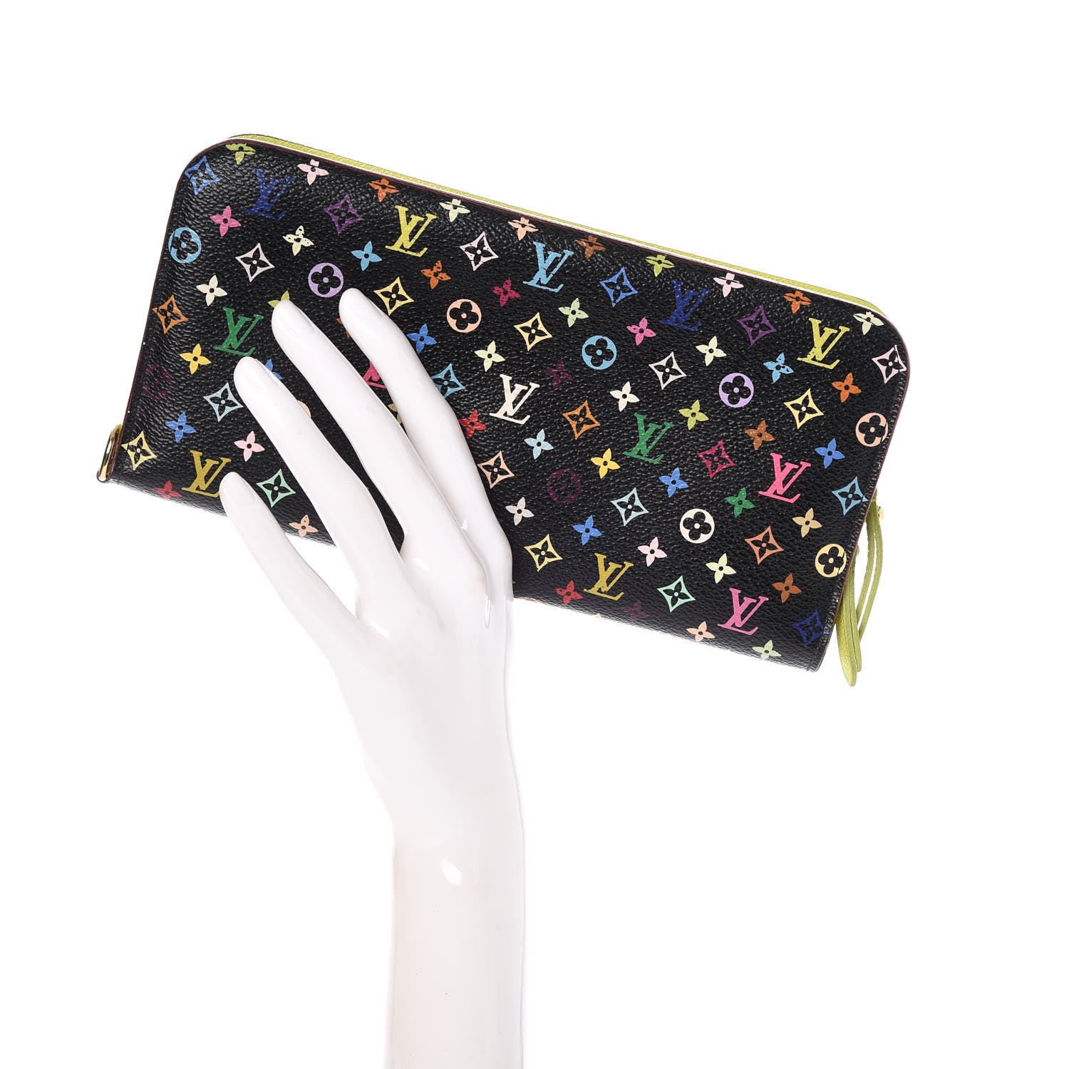 Louis Vuitton Monogram Multicolor Insolite Wallet Black Pistache 2 of 12
