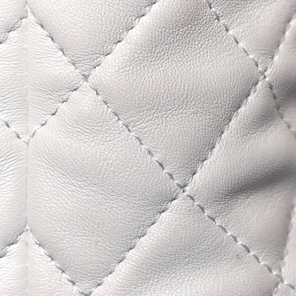Chanel Lambskin Quilted Small Perfect Meeting Hobo White 16 of 17