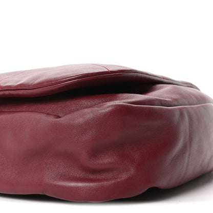 Saint Laurent Lambskin Matelasse Monogram Large Jamie 4.3 New Dark Bordeaux 9 of 10