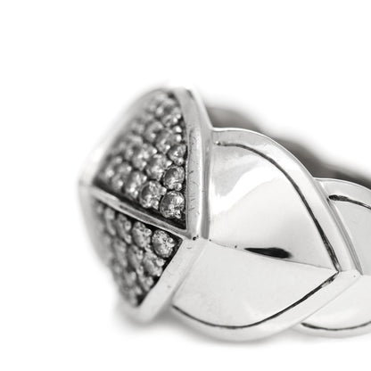 John Hardy Sterling Silver Diamond Legends Naga Dragon Scale Ring 54 7 5 of 8