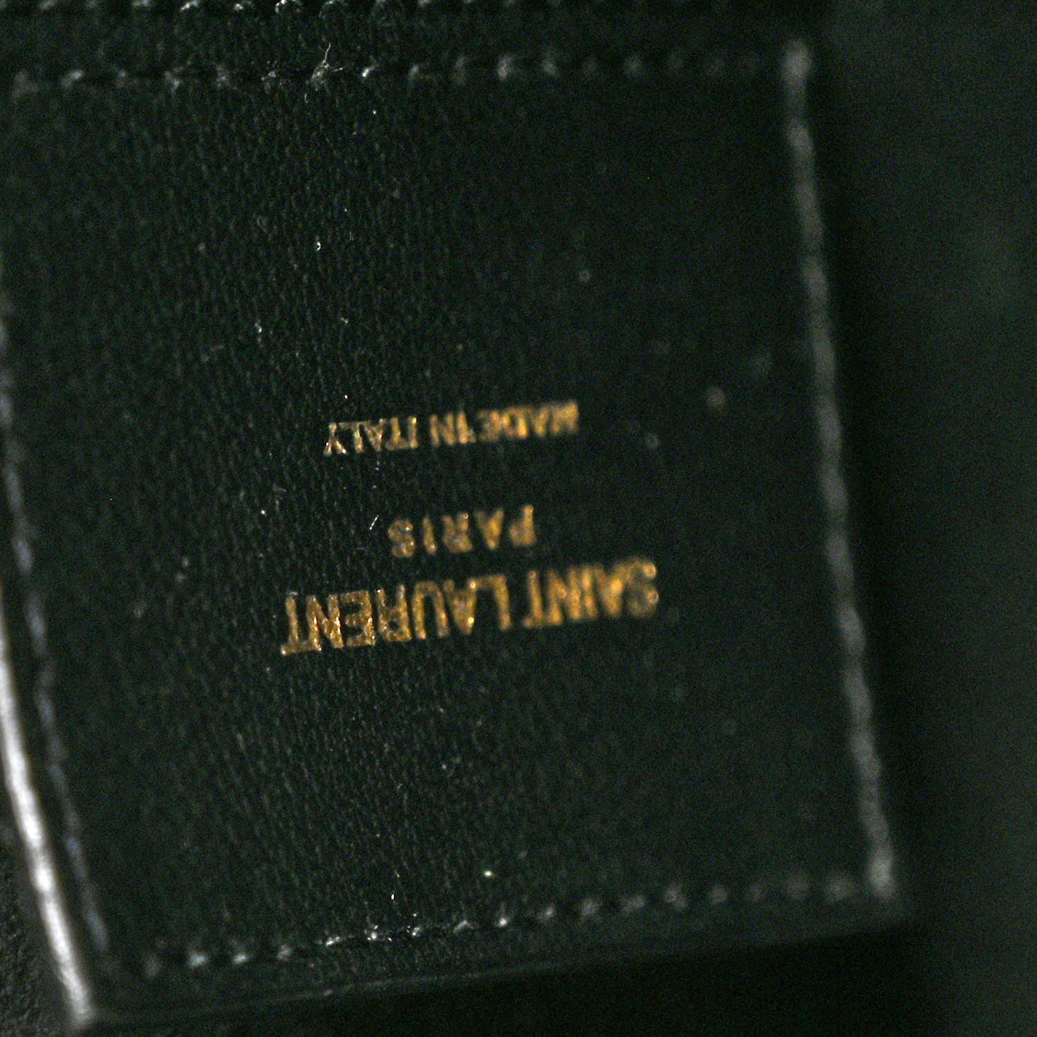 Saint Laurent Calfskin Large Shopping Tote Black 6 of 13