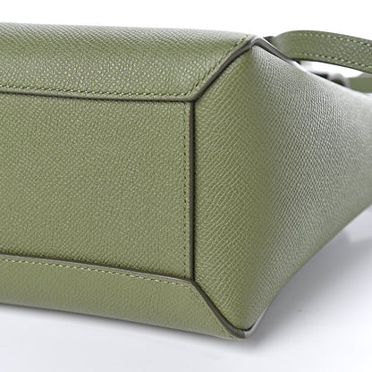 Celine Grained Calfskin Nano Belt Bag Olive 9 of 9