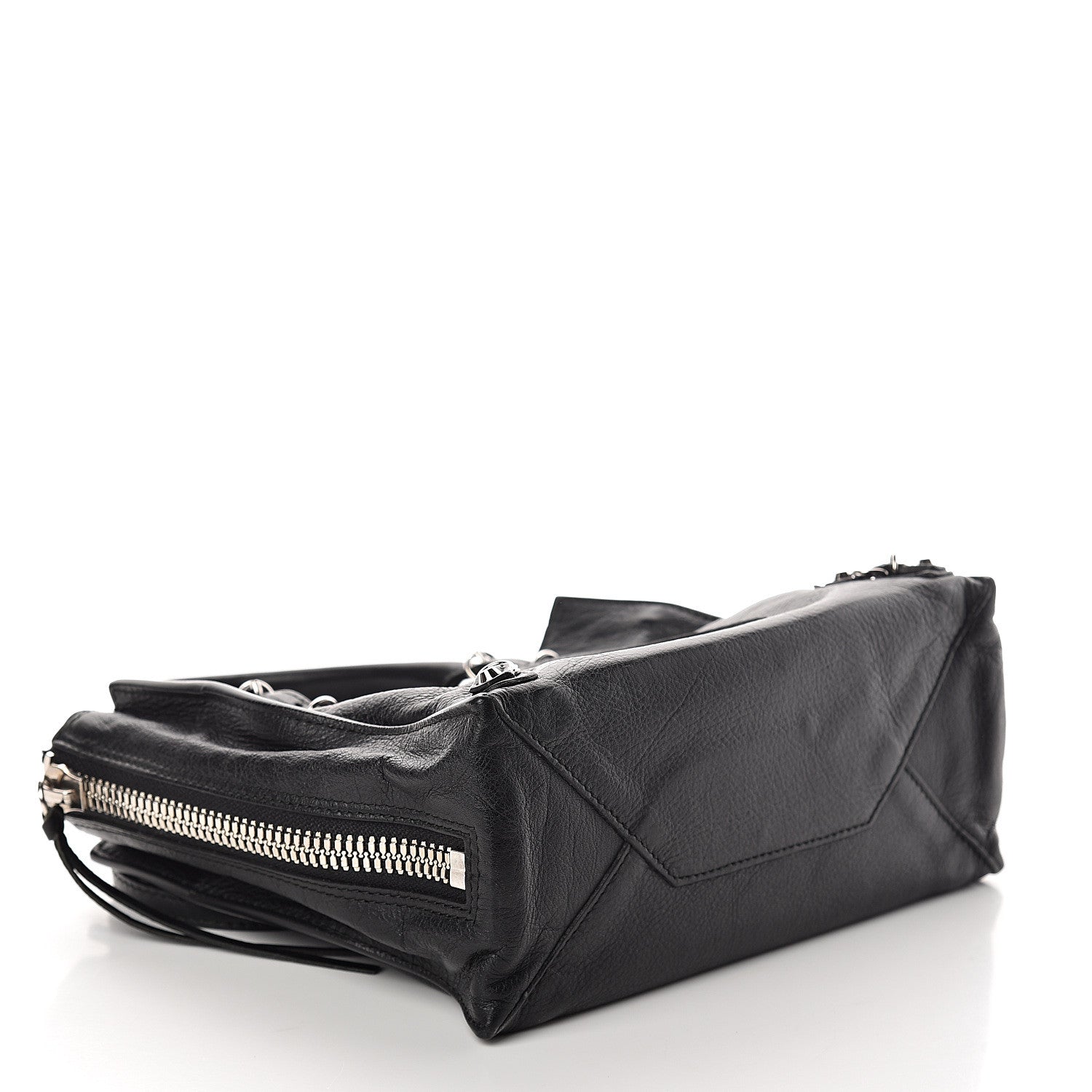 Balenciaga Calfskin Papier Mini A4 Tote Black 3 of 7