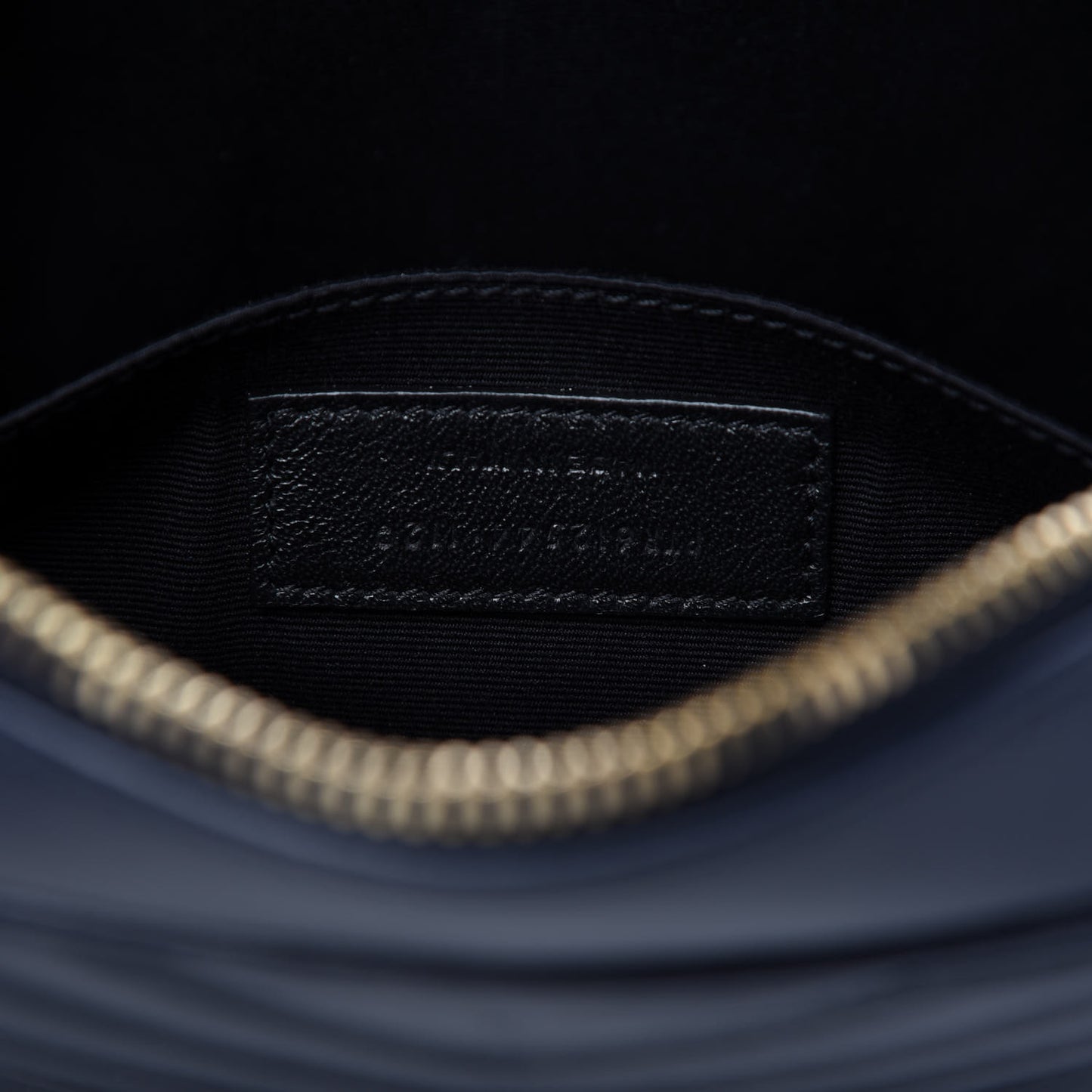 Calfskin Matelasse Monogram Lou Camera Bag Navy