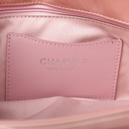 Chanel Patent Quilted Medium Just Mademoiselle Pink 8 of 14