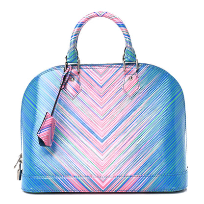 Louis Vuitton Epi Tropical Alma PM Blue Rose 1 of 12