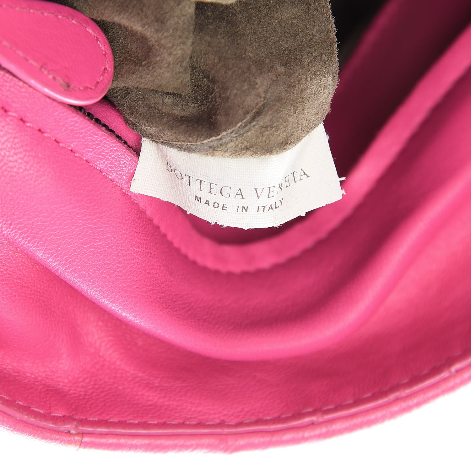 Bottega Veneta Nappa Intrecciato Parachute Bag Rosa Shock 7 of 17
