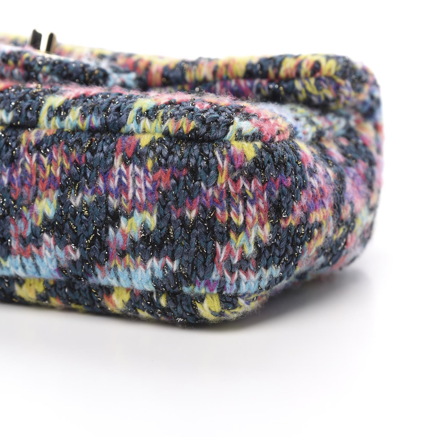 Chanel Knit Mini Rectangular Flap Multicolor 10 of 11