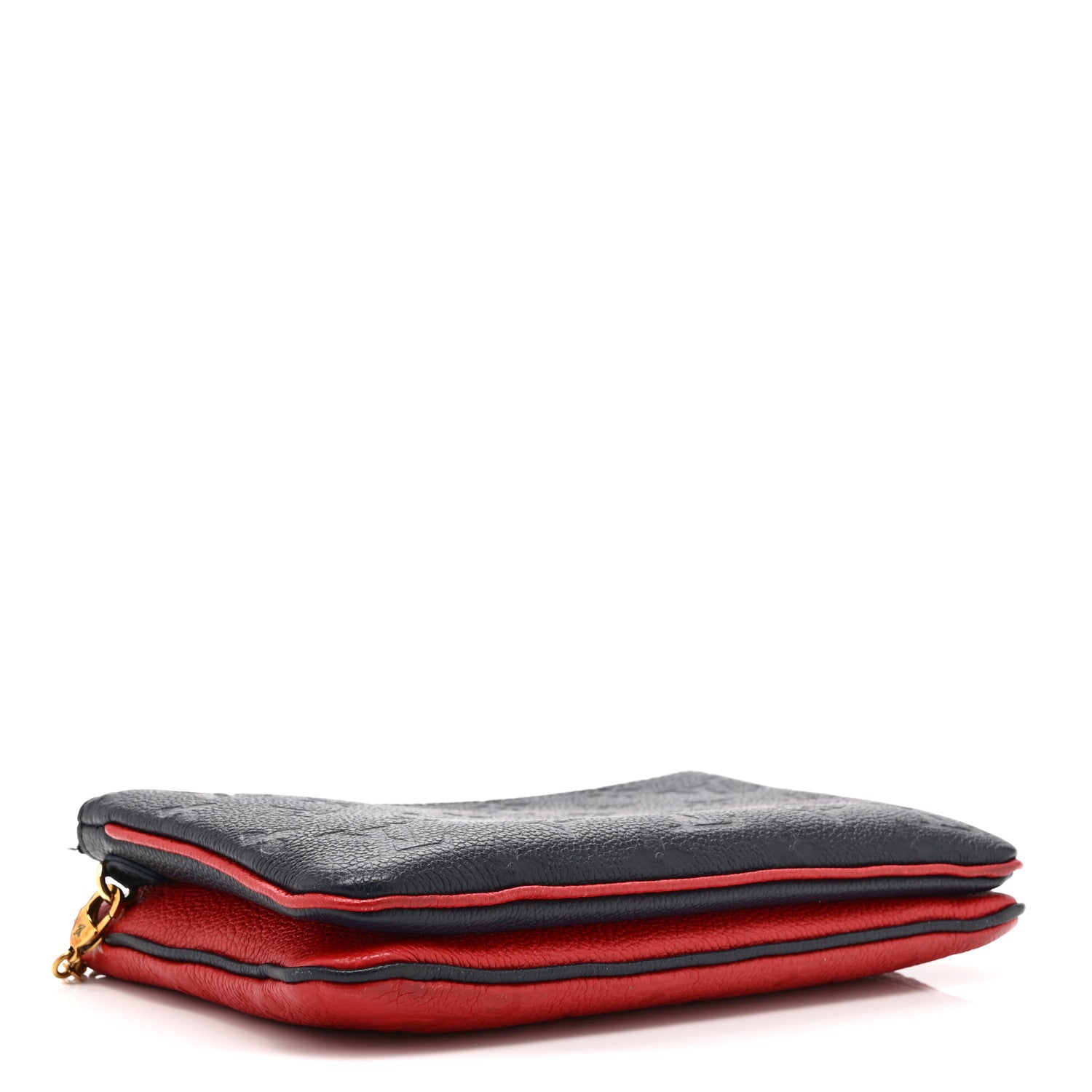 Louis Vuitton Empreinte Double Zip Pochette Marine Rouge 4 of 10