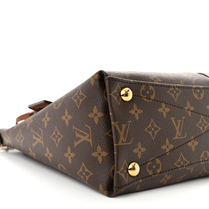Louis Vuitton Monogram V Tote MM Black 8 of 9