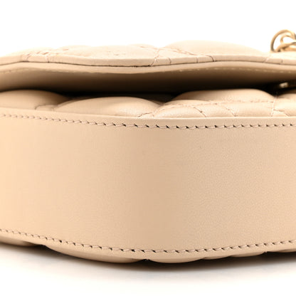 Christian Dior Lambskin Cannage Dior Talk Phone Pouch Powder Beige 10 of 12