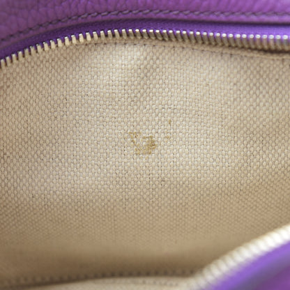 Gucci Pebbled Calfskin Small Soho Disco Bag Shine Purple 14 of 14