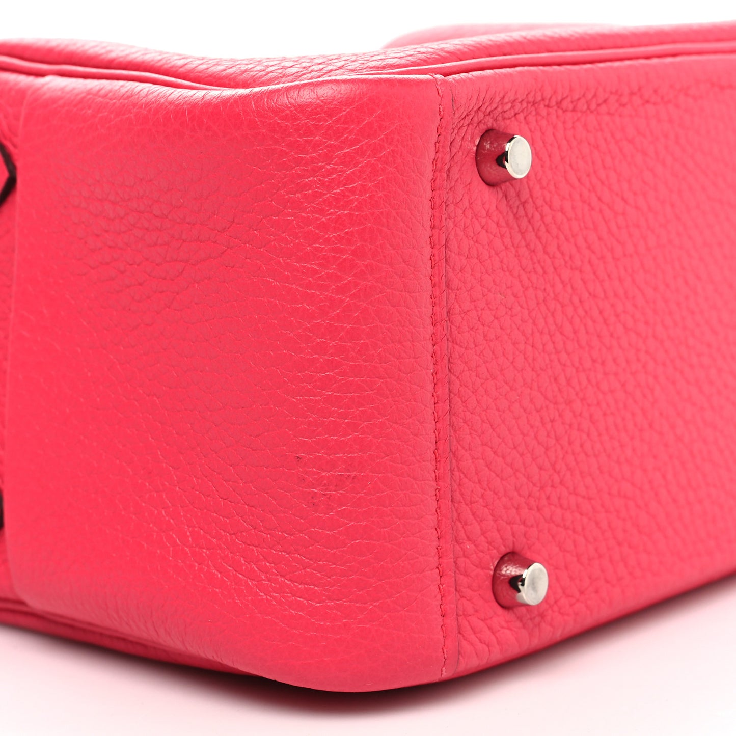 Taurillon Clemence Mini Lindy 20 Rose Extreme