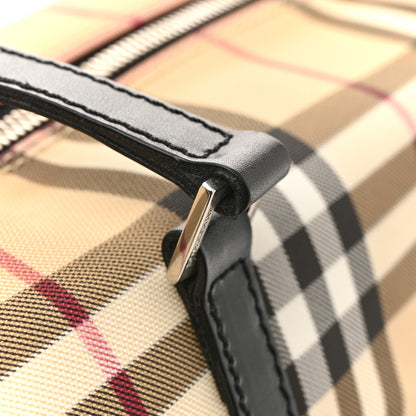 Burberry Nova Check Barrel Bag Black 14 of 16