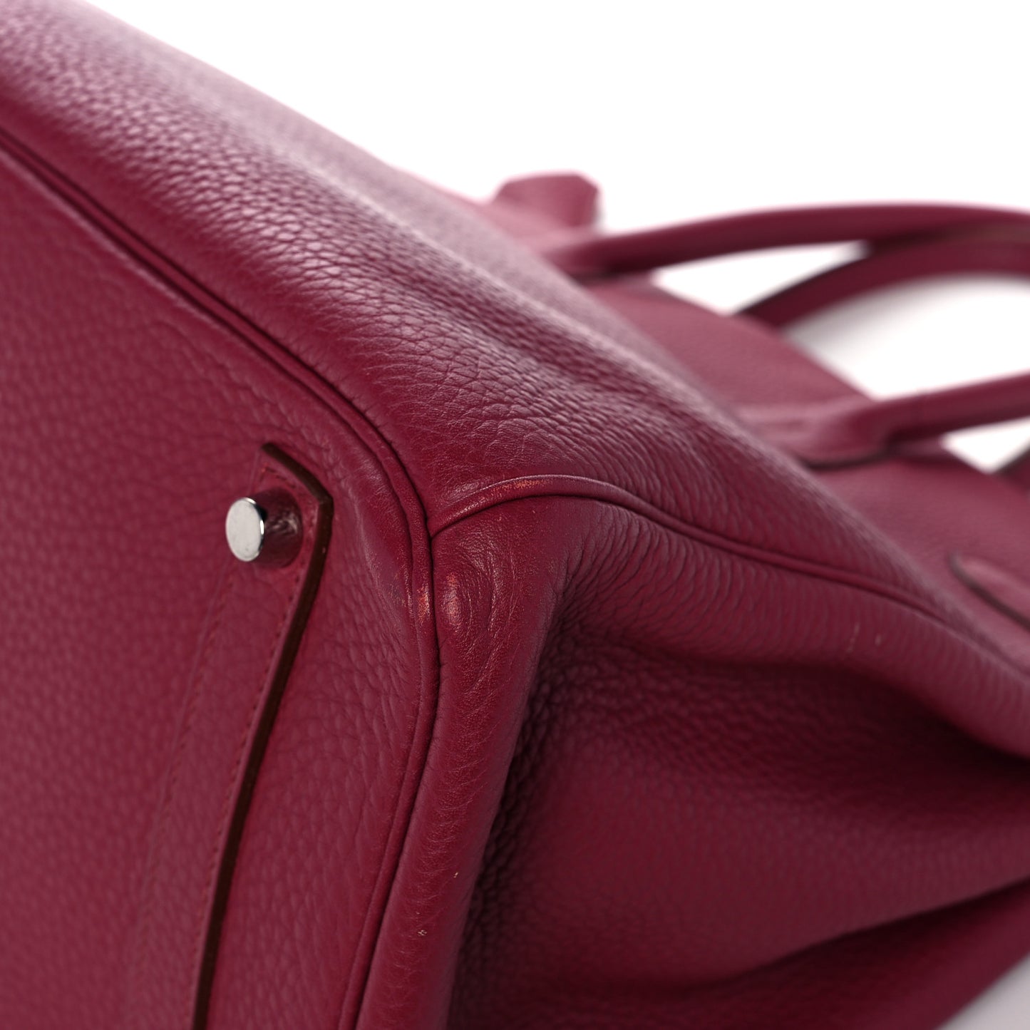 Taurillon Clemence Birkin 35 Rubis