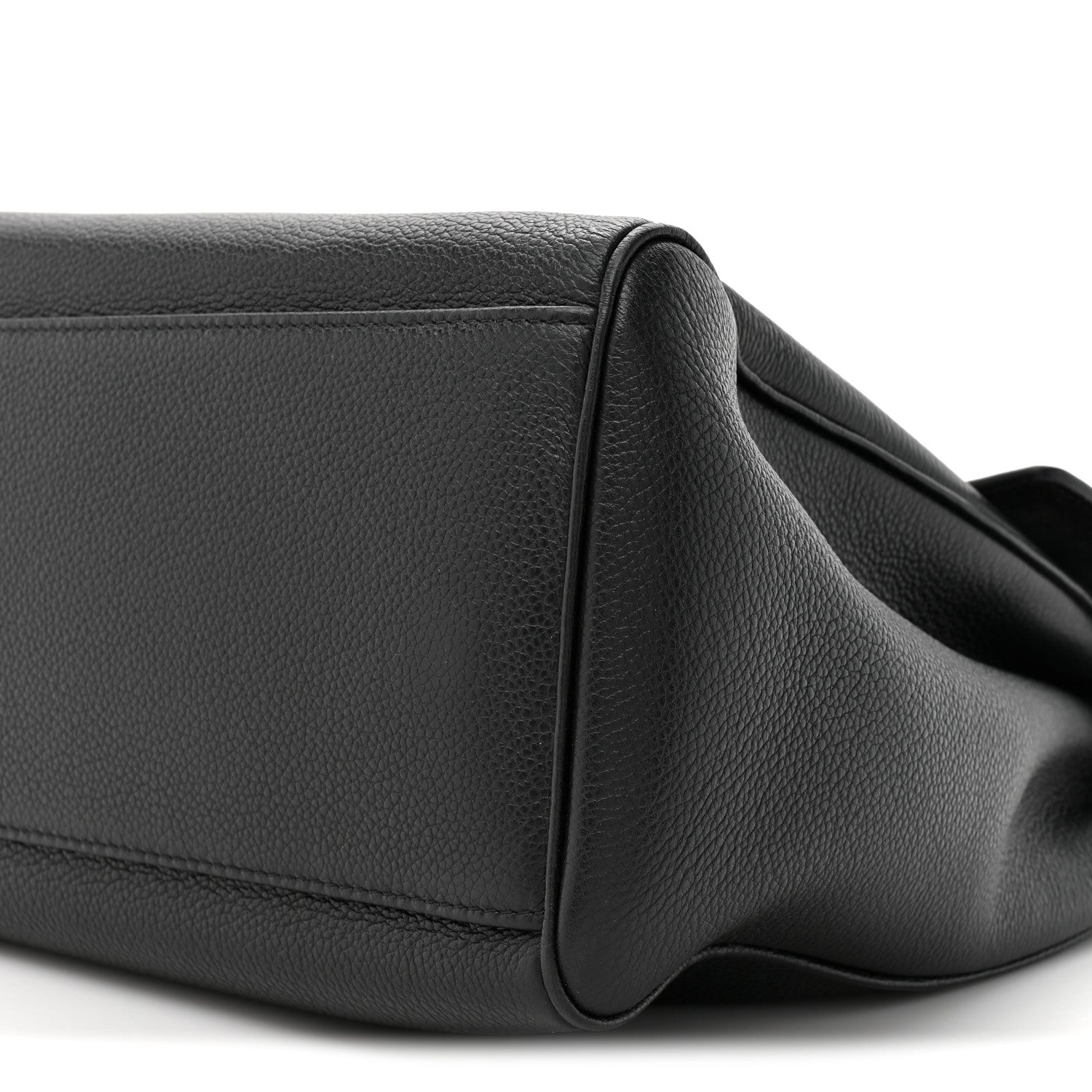 Celine Supple Grained Calfskin Medium Soft 16 Bag Black 9 of 10