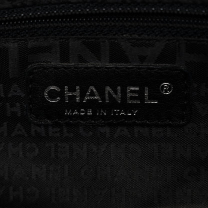 Chanel Caviar Square Stitched Tote Black 6 of 10