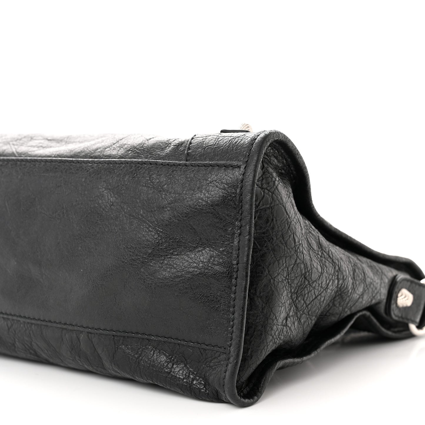 Agneau Giant 12 Silver Hardware City Black