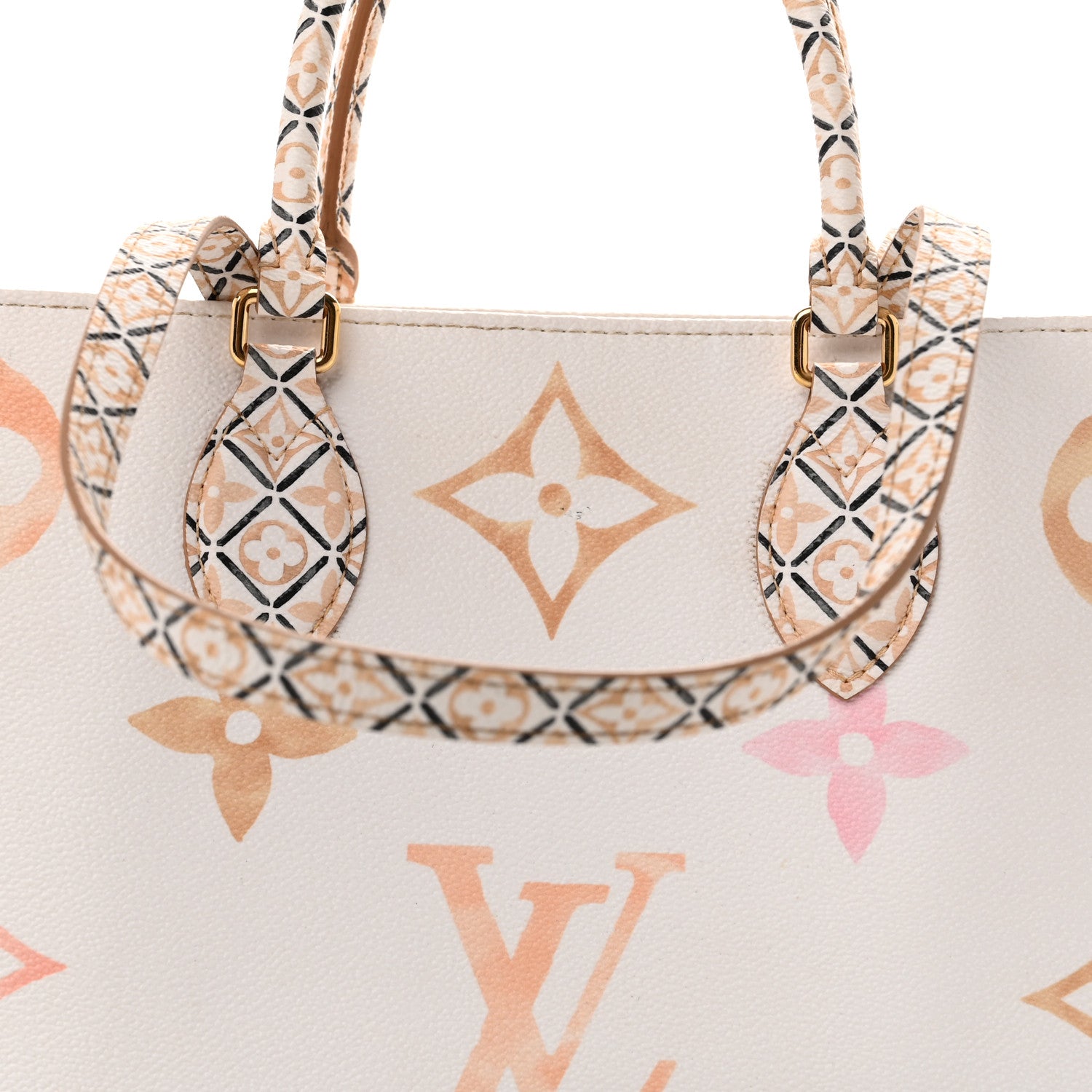Louis Vuitton Monogram Giant By The Pool 2.0 Onthego MM Beige 7 of 12