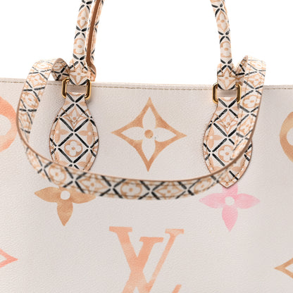 Louis Vuitton Monogram Giant By The Pool 2.0 Onthego MM Beige 7 of 12