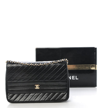 Chanel Lambskin Quilted Small Single Flap Black 9 of 9
