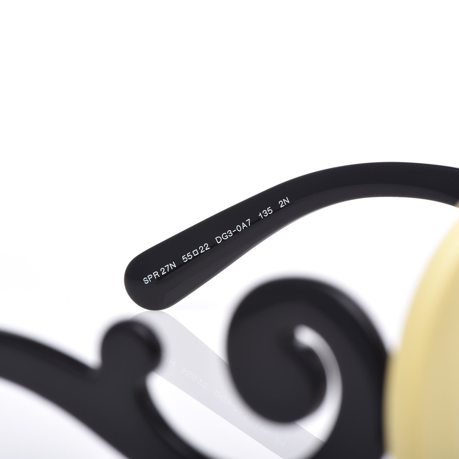 Prada Sunglasses SPR 27N Yellow Black 5 of 7