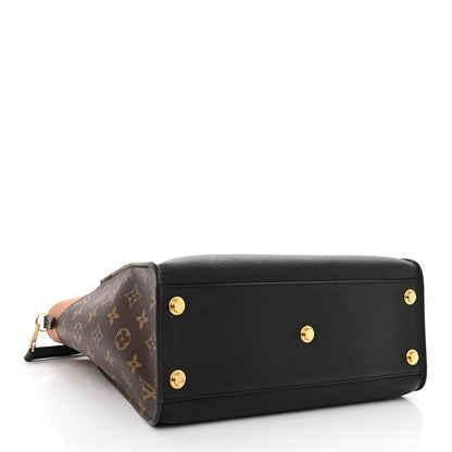 Louis Vuitton Calfskin Monogram On My Side Black 4 of 9