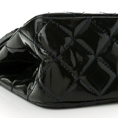 Chanel Patent Quilted 2.55 Reissue 227 Flap Navy 9 of 17