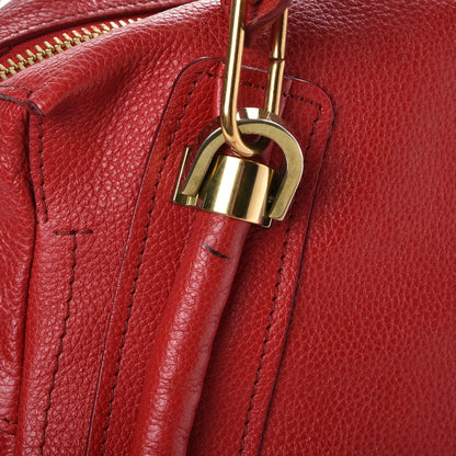Chloe Calfskin Medium Paraty Holly Berry 12 of 13