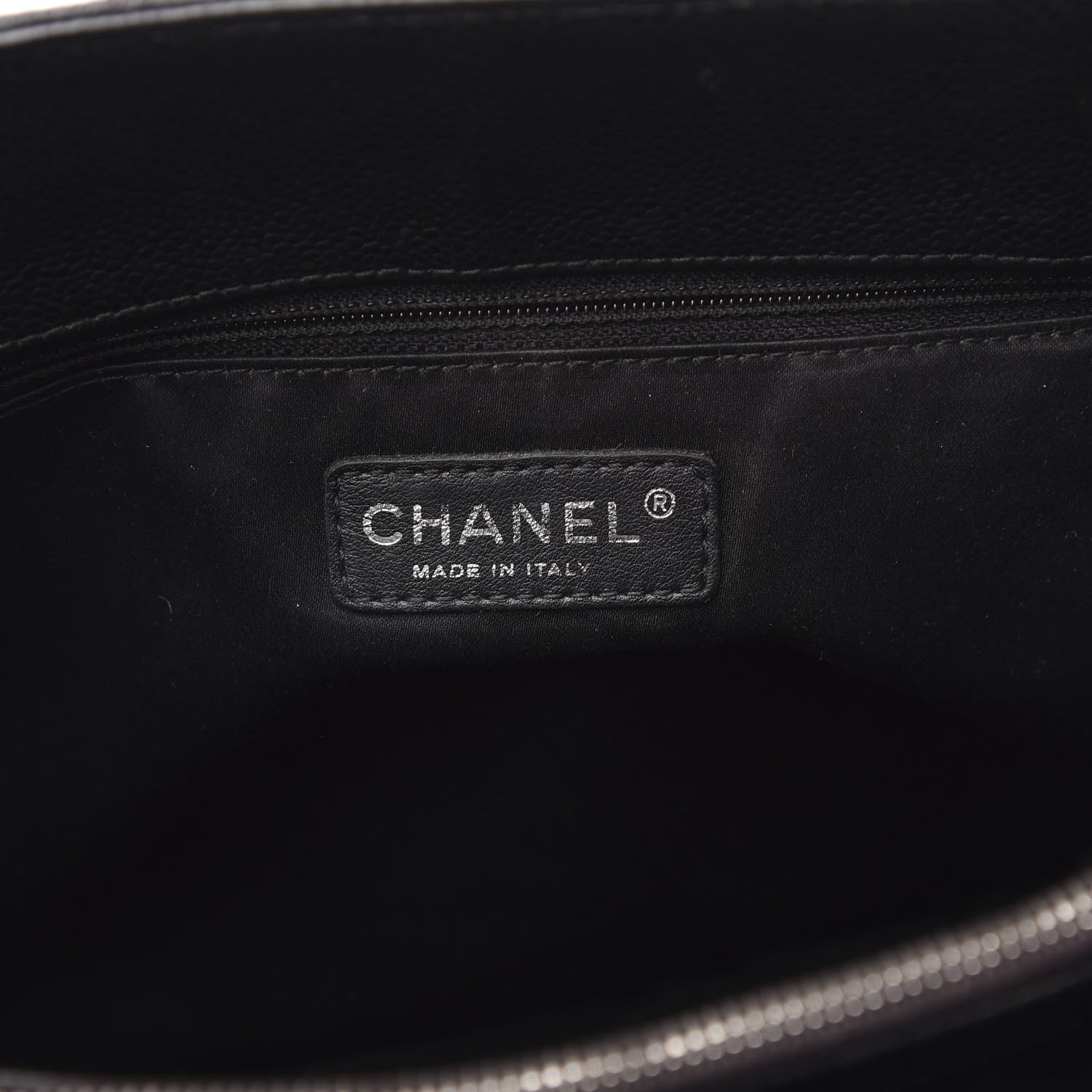 Chanel Caviar Quilted Grand Shopping Tote GST Black 6 of 17