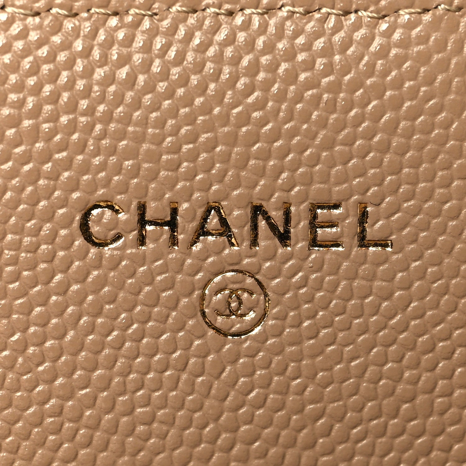 Chanel Caviar Quilted Mini Chain Bag Dark Beige 5 of 10