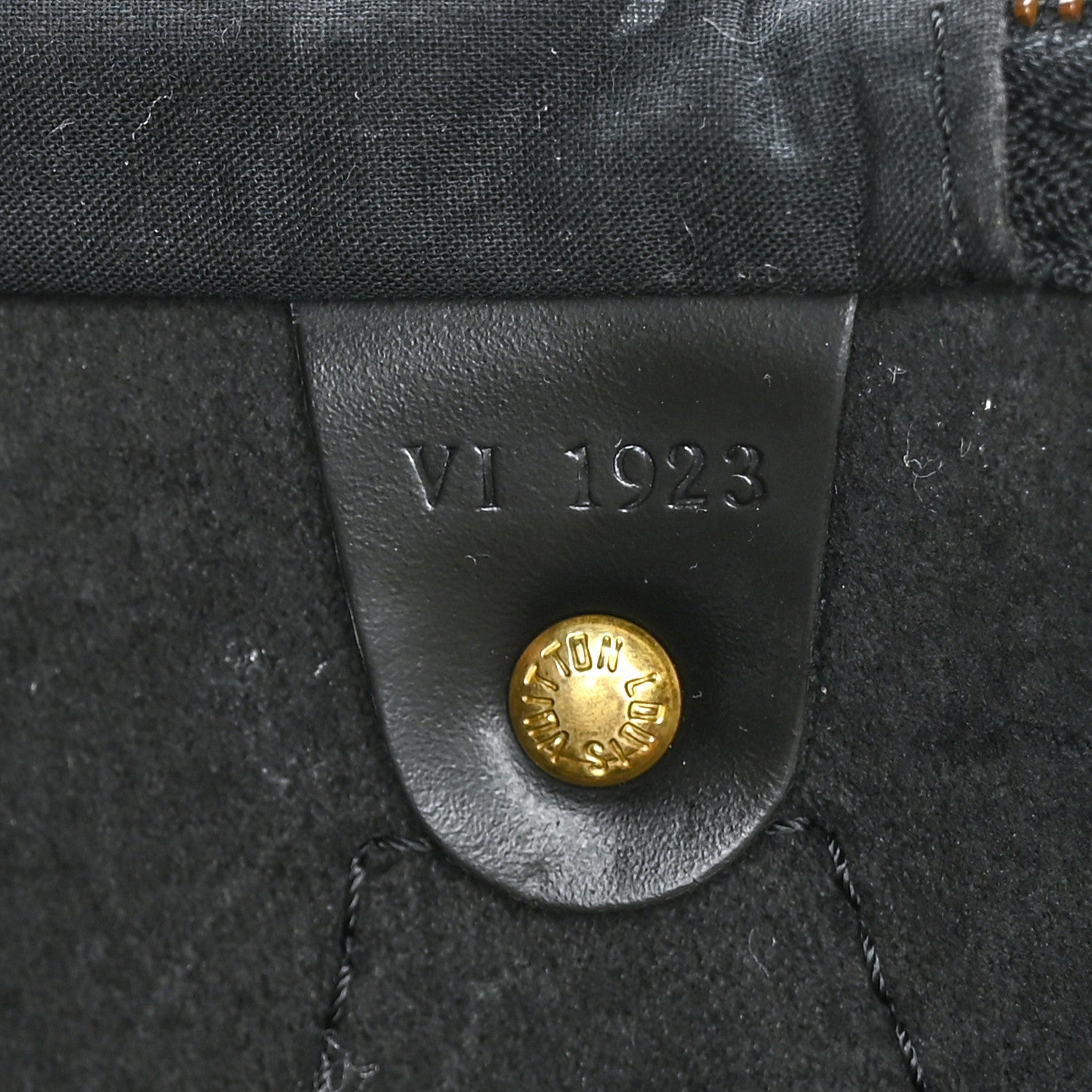 Louis Vuitton Epi Speedy 35 Black 7 of 12