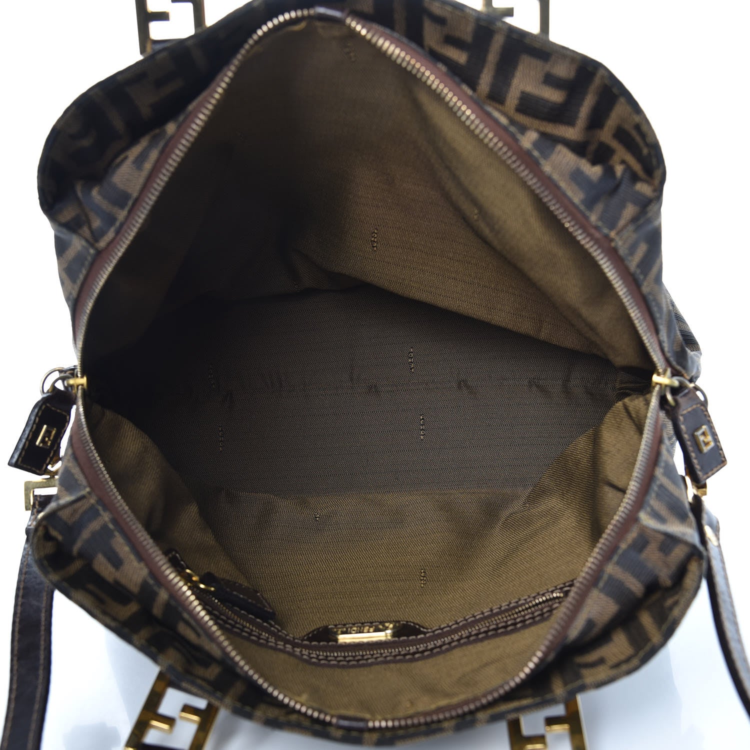 Fendi Zucca Tote Tobacco 5 of 15