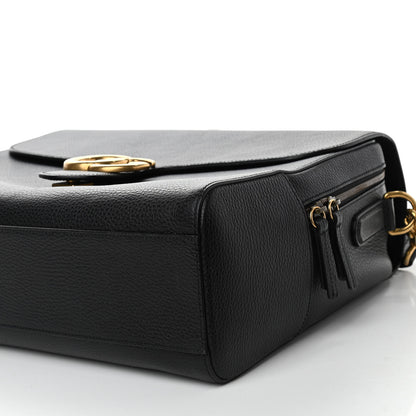 Gucci Dollar Calfskin GG Marmont Briefcase Black 9 of 9