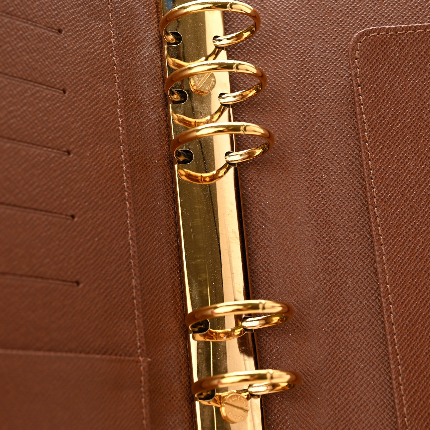 Monogram Medium Ring Agenda Cover