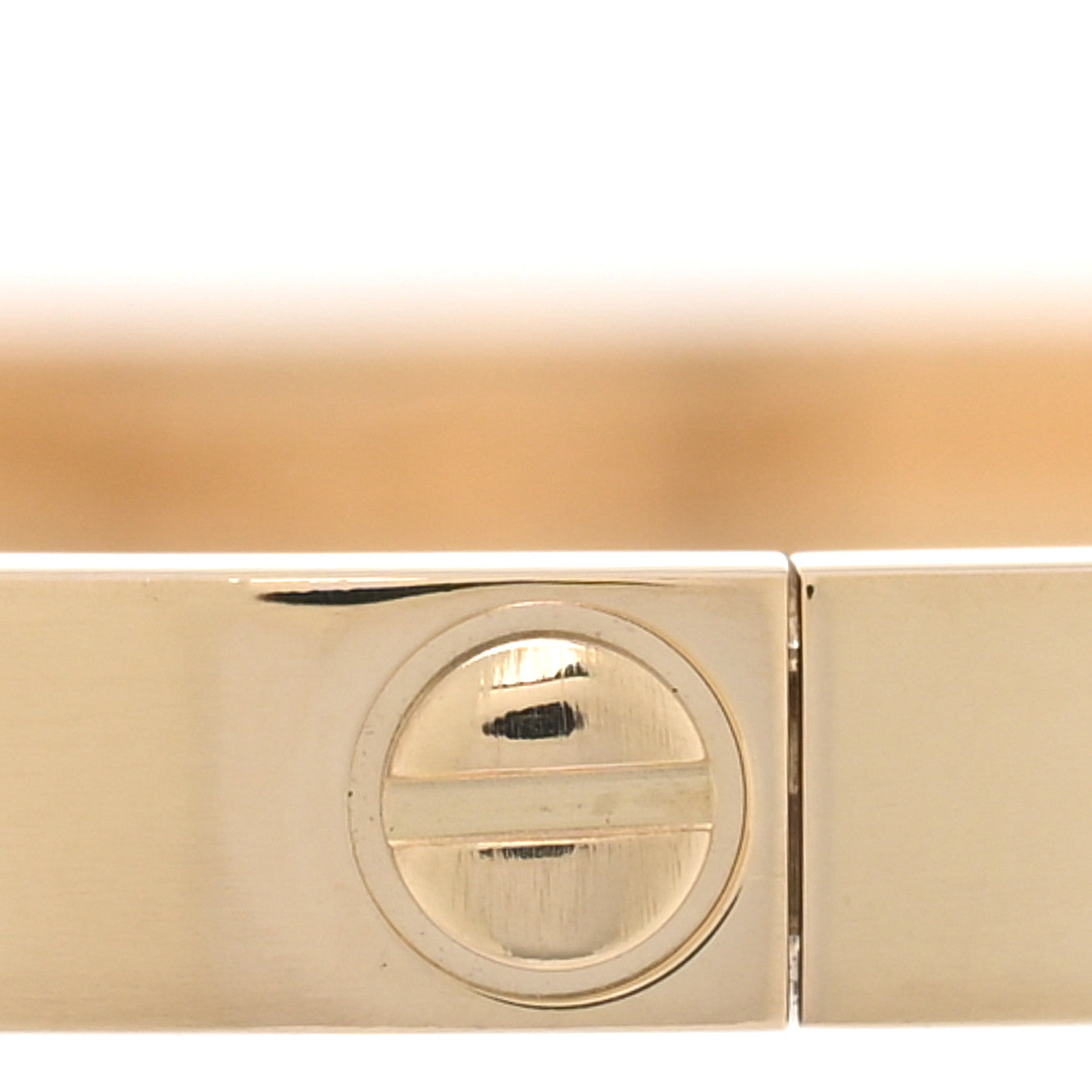 18K Yellow Gold Small LOVE Bracelet 16