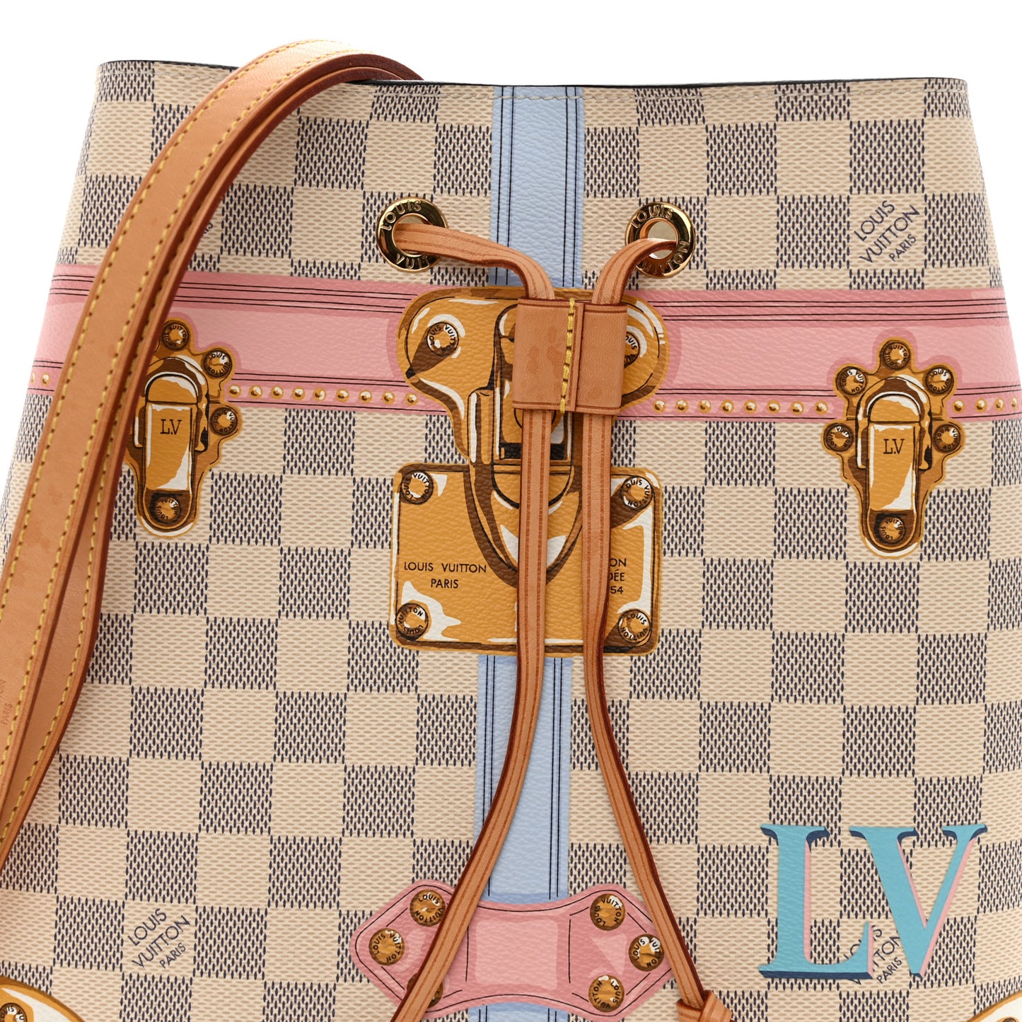 Damier Azur Summer Trunks Neonoe