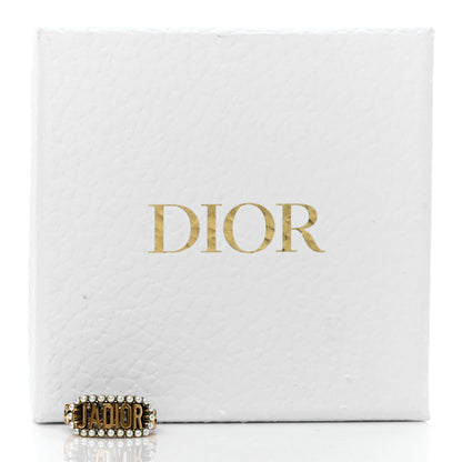 Christian Dior Aged Gold Pearl J'Adior Ring S 9 of 13