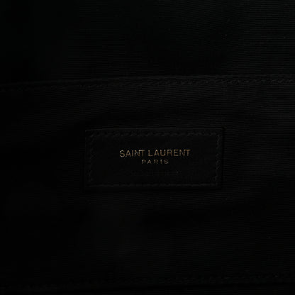 Saint Laurent Grain De Poudre Monogram Belt Bag Black 6 of 9